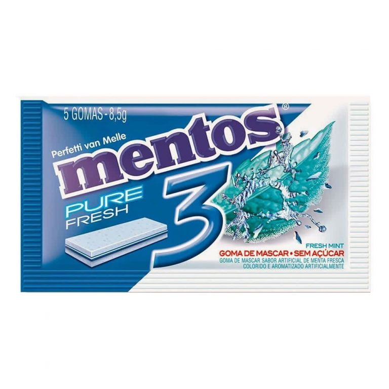 Mentos 3 Camadas Pure Fresh Mint 85g Supermercado Cooperativa Consul 8487