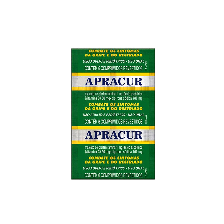 Apracur 6 Comprimidos | Supermercado Cooperativa Consul